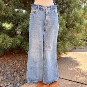 A&F flare jeans